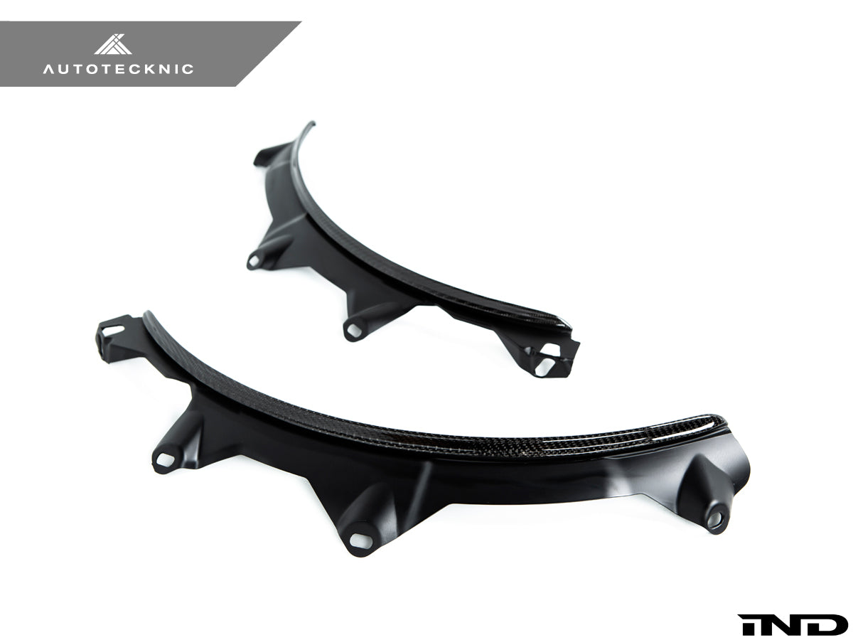 AutoTecknic Carbon Fiber Rear Wheel Arch Extension Set - BMW G30 5-Series