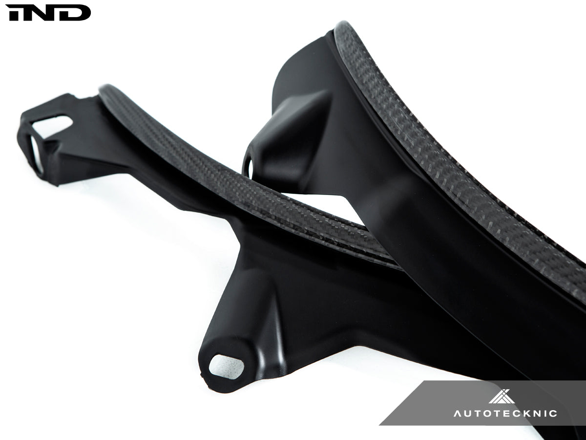 AutoTecknic Carbon Fiber Rear Wheel Arch Extension Set - BMW G30 5-Series