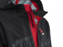 Load image into Gallery viewer, Akrapovic Womens Corpo Rain Jacket Black - 2XL