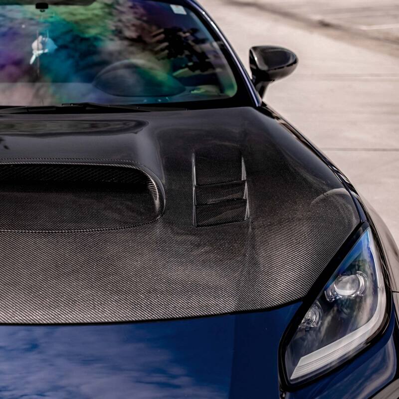 Seibon 2022 Toyota GR86/Subaru BRZ FA-Style Carbon Fiber Hood - HD22TY86-FA