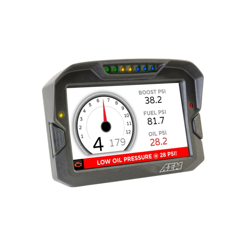 AEM CD-7 Non Logging Race Dash Carbon Fiber Digital Display (CAN Input Only) - 30-5700