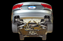 Load image into Gallery viewer, AWE Tuning Audi C7 / C7.5 S7 4.0T Touring Edition Exhaust - Diamond Black Tips - 3015-43014