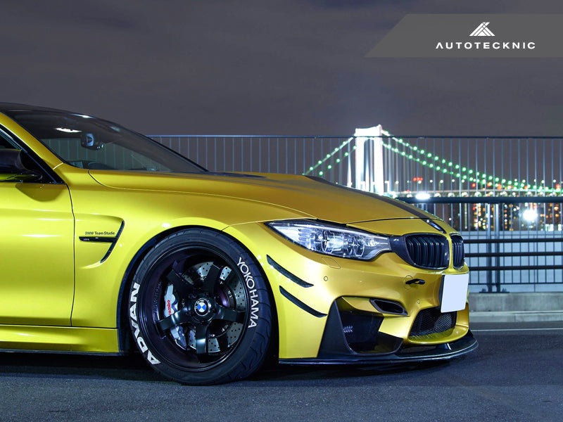 AutoTecknic Dry Carbon Competition Brake Air Ducts - BMW F80 M3 | F82/ F83 M4