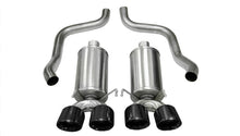 Load image into Gallery viewer, Corsa 2009-2013 Xtreme Axle-Back Exhaust w/Dual Black 3.5in Tips 09-13 Chevrolet Corvette C6 6.2L V8 - 14470BLK