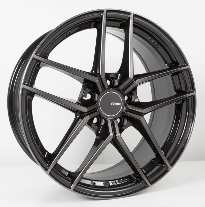 Enkei TY5 18x8.5 5x114.3 50mm Offset 72.6mm Bore Pearl Black Wheel (MIN ORDER QTY 40) - 498-885-6550MBM