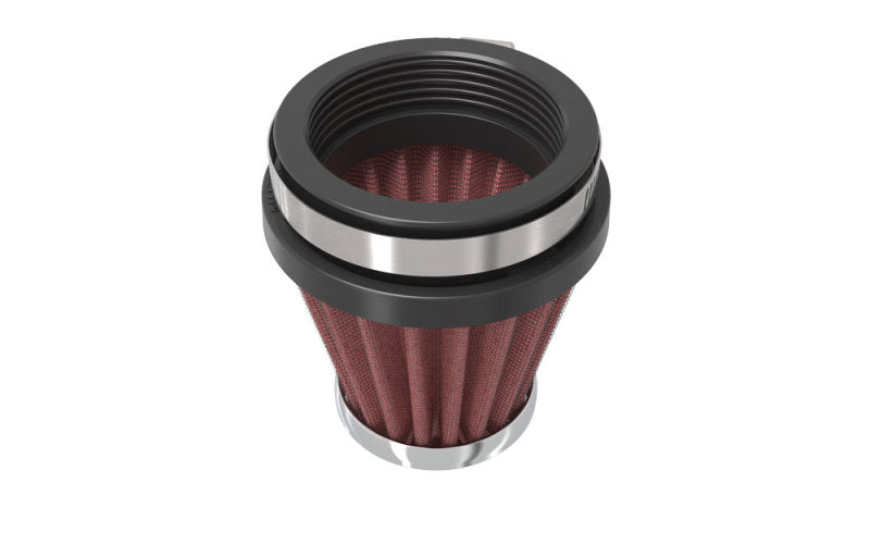 K&N Universal Chrome Filter 2.125 in Flange ID / 3in Base OD / 2in Top OD / 2.75in Height - RC-2340