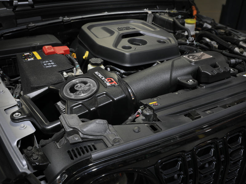 aFe Momentum Sealed Intake w/ Pro DRY S Jeep Wrangler 4xe (JL) 24-25 L4-2.0L (t) Hybrid - 50-70123D