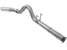 Load image into Gallery viewer, aFe LARGE BORE HD 5in 409-SS DPF-Back Exhaust w/Polished Tip 2017 Ford Diesel Trucks V8 6.7L (td) - 49-43090-P