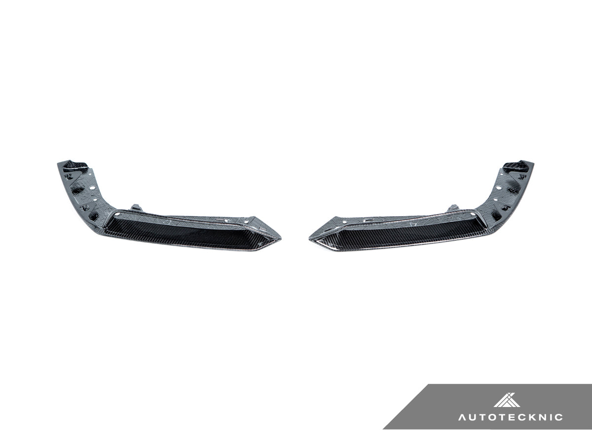 AutoTecknic Performance Dry Carbon Splitter Set - BMW F95 X5M