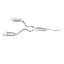 Load image into Gallery viewer, MagnaFlow Cat Back, SS, 2.5in, Street, Dual Split Polished 4.5in Tips 2015 Ford Mustang Ecoboost - 19097
