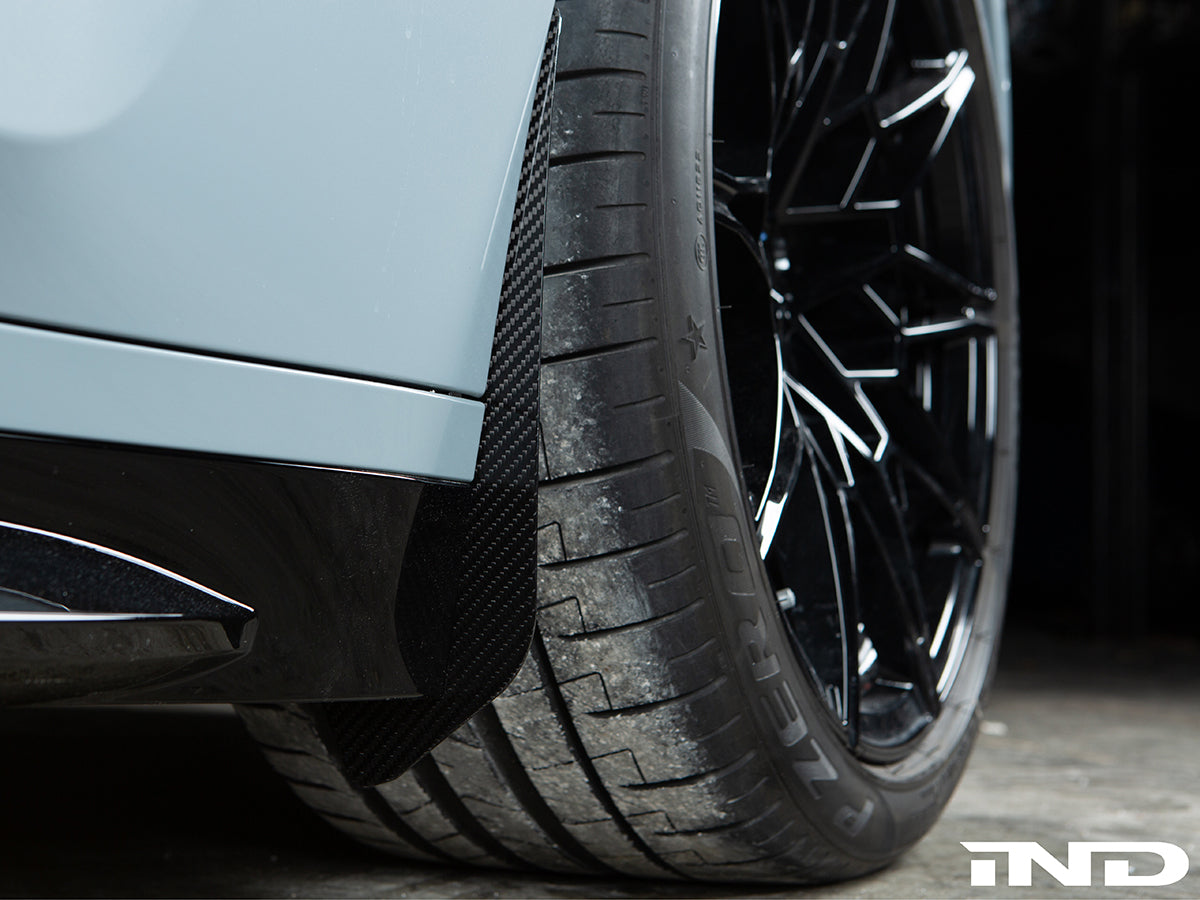 AutoTecknic Carbon Fiber Front Splash Guards - BMW G20/ G21 3-Series
