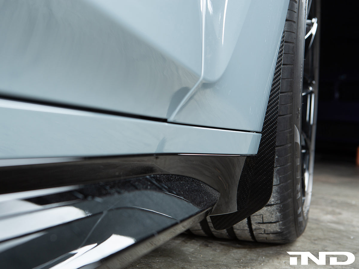 AutoTecknic Carbon Fiber Front Splash Guards - BMW G20/ G21 3-Series