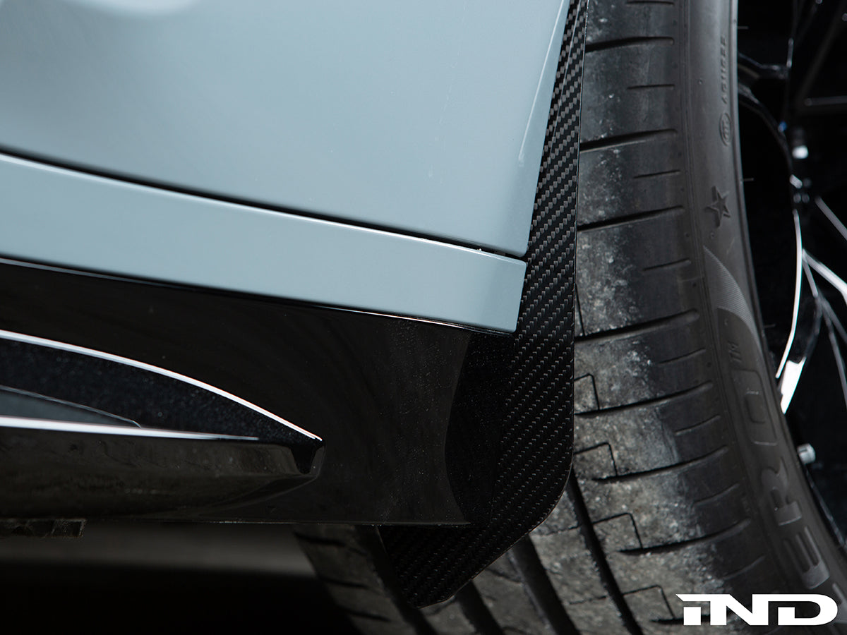 AutoTecknic Carbon Fiber Front Splash Guards - BMW G20/ G21 3-Series