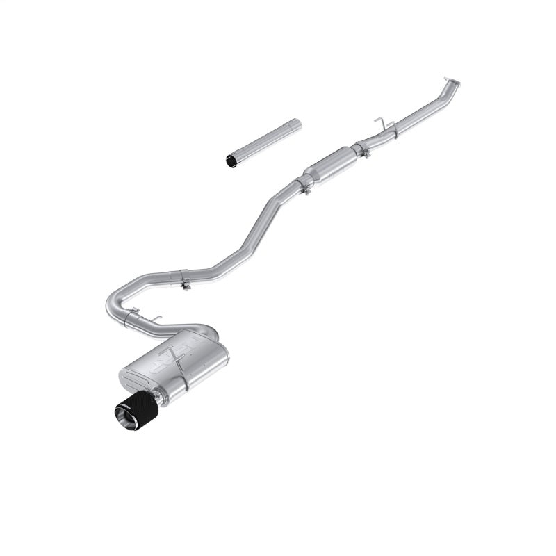 MBRP 22-26 Honda Civic Sedan Sport 2.0L T304SS 2.5in Cat-Back w/ Carbon Fiber Tip - S49053CF