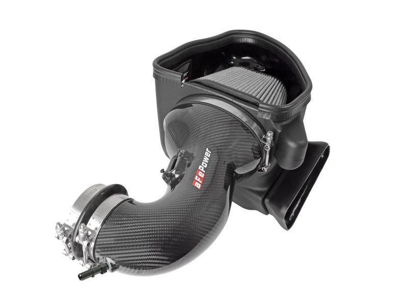 aFe 17-12 Chevrolet Camaro ZL1 (6.2L-V8) Track Series Carbon Fiber CAI System w/ Pro-DRY S Filters - 57-10018D