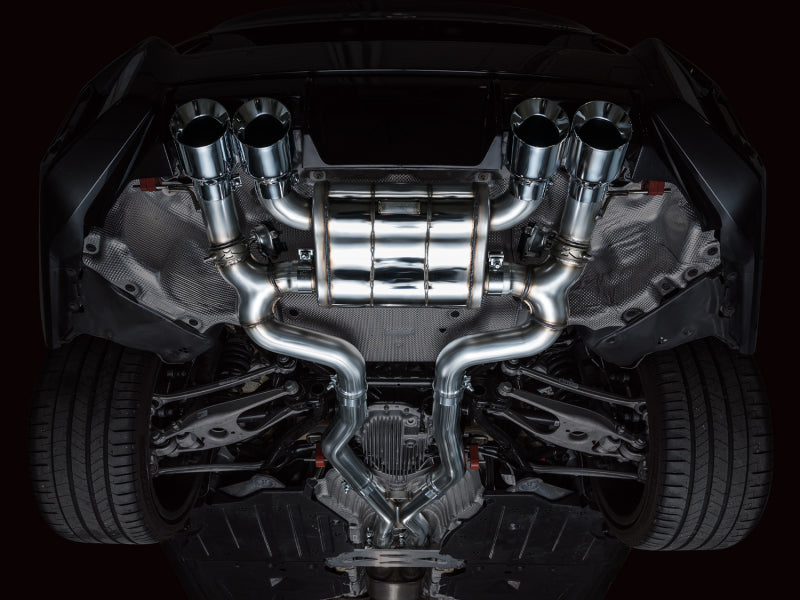 AWE Tuning 23-24 BMW G87 M2 SwitchPath Edition Exhaust - Chrome Silver Tips - 3025-42487