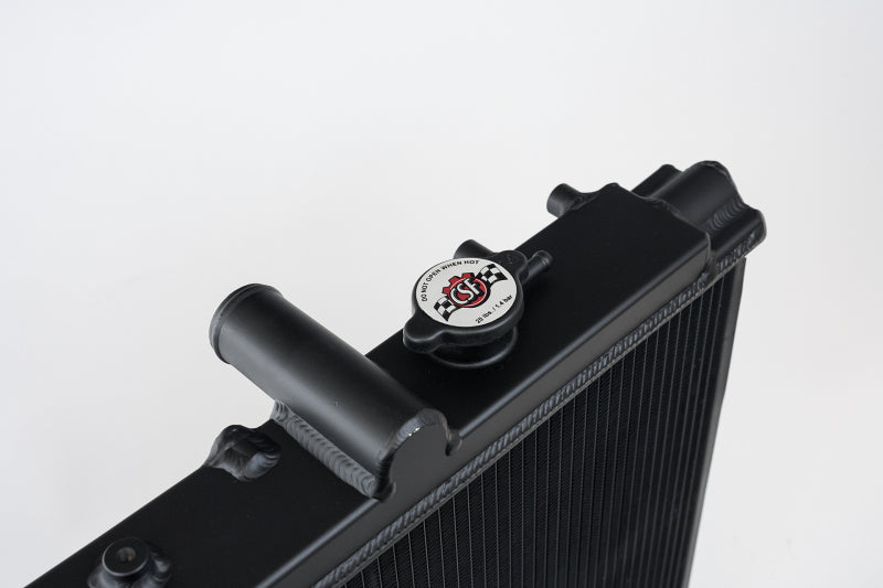 CSF 93-98 Toyota MK4 Supra Radiator - Black Finish - 2882B