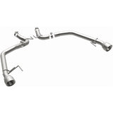 MagnaFlow 2015-2017 Ford Mustang V6 3.7L Race Series Axle Back w/ Dual Polished Tips - 19345