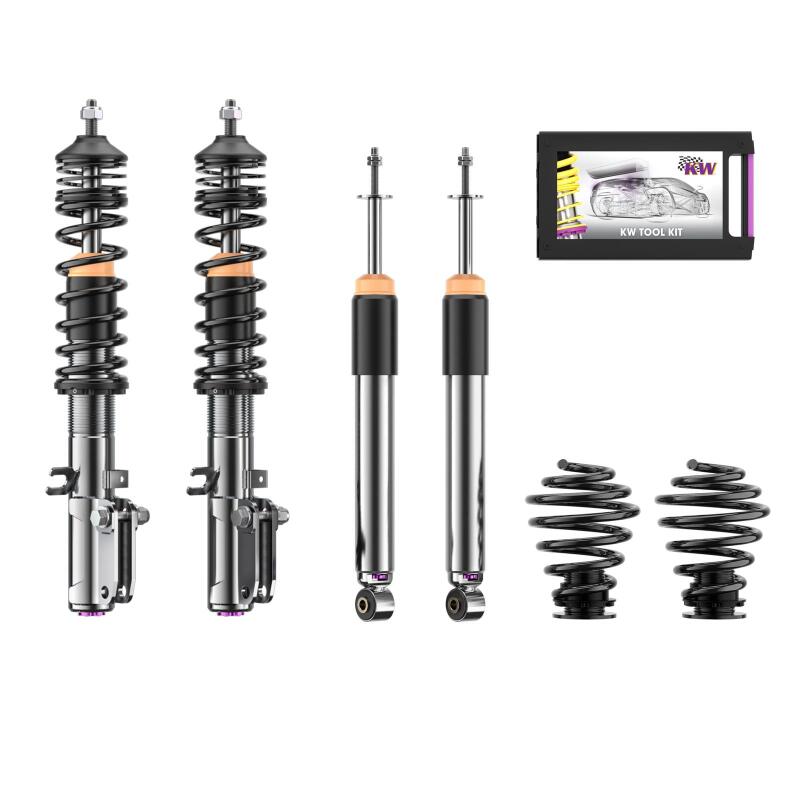 KW Coilover Kit V3 (Classic) Porsche 944 incl. S/S2/Turbo Couple & Convertible - 35271010-B