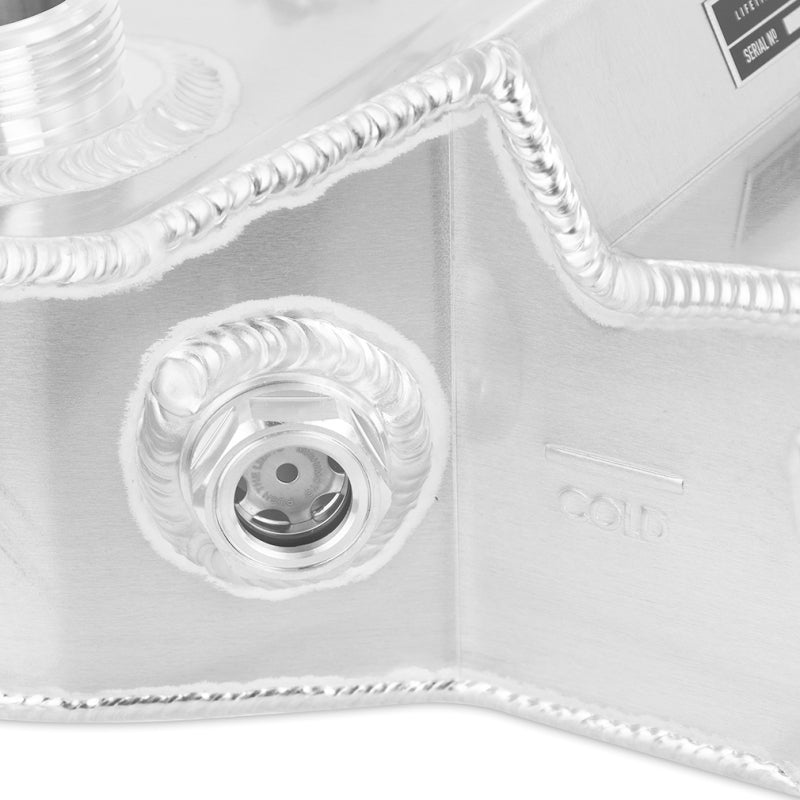 Mishimoto 03-07 Ford 6.0L Powerstroke Aluminum Degas Bottle - Polished - MMRT-F2D-03P