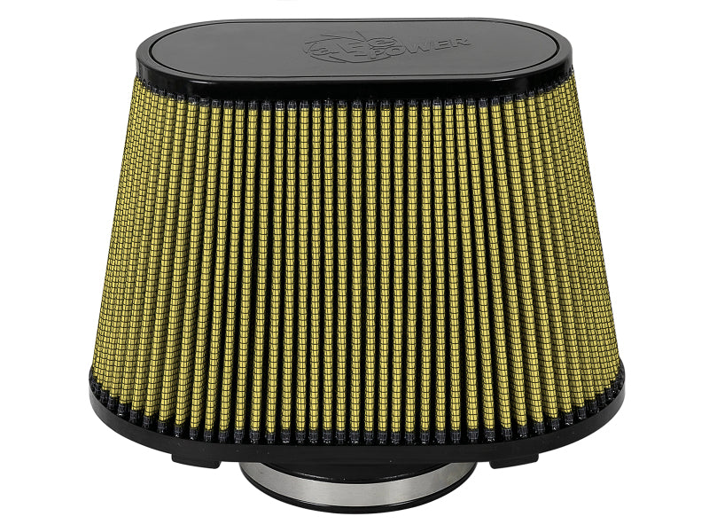 aFe Magnum FORCE Intake Rplcmnt Air Filter 5 IN F x (11x6-1/2) IN B x (8-1/2x4) IN T x 7-1/2 IN H - 72-90108
