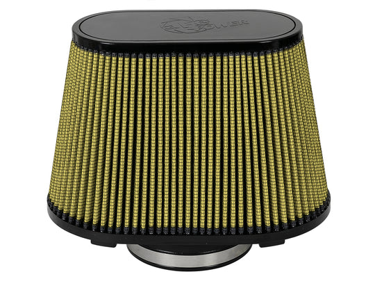 aFe Magnum FORCE Intake Rplcmnt Air Filter 5 IN F x (11x6-1/2) IN B x (8-1/2x4) IN T x 7-1/2 IN H - 72-90108