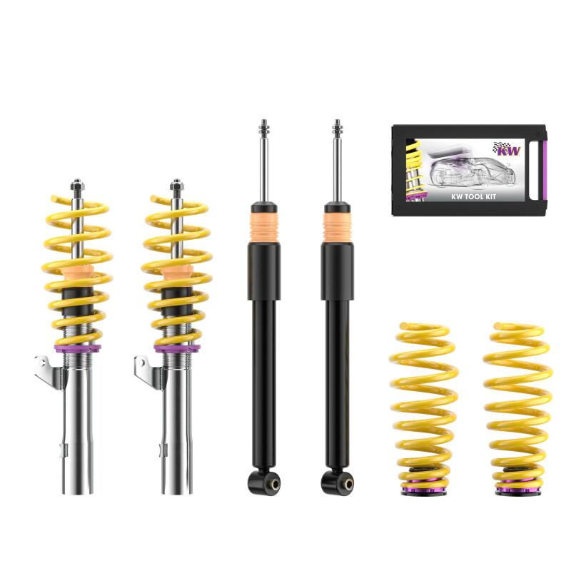 KW Coilover Kit V2 VW Golf II / III Syncro + Golf II Rallye; all engines - 15280051