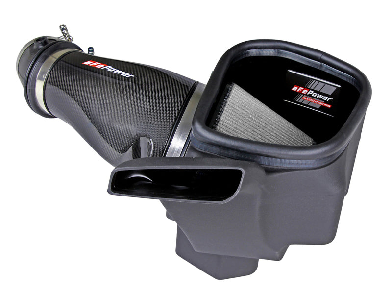aFe Track Series Carbon Fiber Pro Dry S AIS - 2018 Jeep Grand Cherokee Trackhawk (WK2) V8-6.2L(SC) - 57-10002D