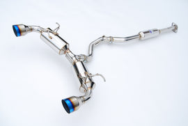 Invidia 12+ Subaru BRZ / Toyota 86 N2 60mm Single Layer Titanium Burnt Tips Cat-Back Exhaust - HS12SST6N21GT