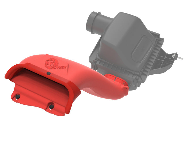 aFe Rapid Induction Dynamic Air Scoop 2021+ Ford F-150V6/V8 - Red - 52-10010SR
