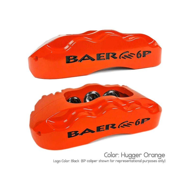 Baer Brakes 64-72 Buick Skylark STD Studs 14in Pro+ Front SDZ Brake Kit - Hugger Orange - 4301337HO
