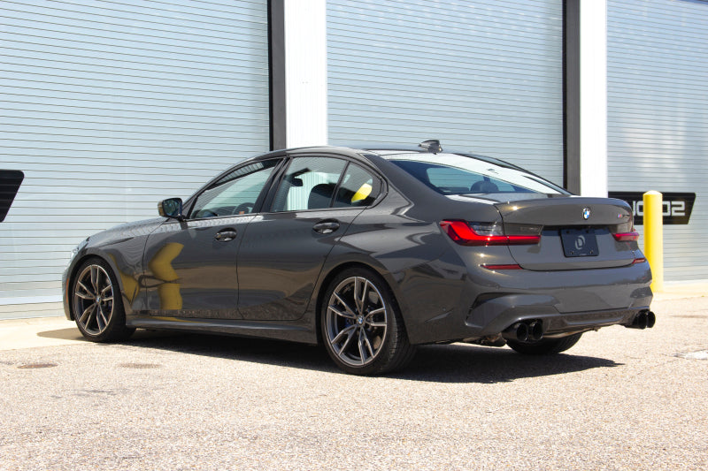 Dinan 20-24 BMW M340i/M440i (G20/G22/G23/G26) Free Flow Axleback Exhaust System - Black Tips - D660-0085-BLK