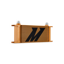 Load image into Gallery viewer, Mishimoto Universal 16-Row Oil Cooler Gold - MMOC-16GD