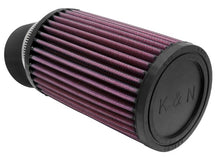 Load image into Gallery viewer, K&amp;N Filter Universal Rubber Filter 2 7/16 inch 20 Degree Flange 3 3/4 inch OD 6 inch Height - RU-1770