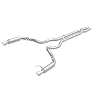 Load image into Gallery viewer, MagnaFlow Cat Back, SS, 3in, Competition, Dual Split Polished 4.5in Tips 2015 Ford Mustang GT V8 5.0 - 19101