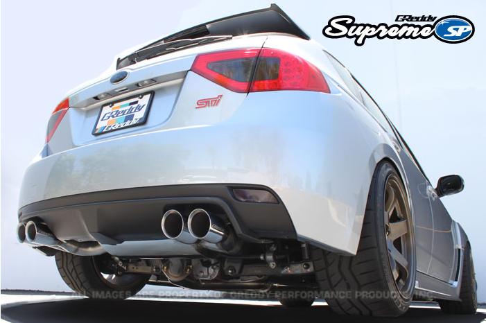 GReddy 09-14 Subaru STI Hatchback Supreme SP Exhaust - 10168200