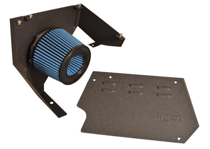 Injen 01-06 BMW 330i E46 3.0L (M54) L-6 Wrinkle Black Short Ram Intake w/ Enc Heat Shield & Adapter - SP1111WB