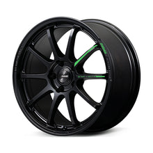 Load image into Gallery viewer, Gram Lights 57NR LIMITED II 17x7.0 +47 4-100 Semigloss Black Wheel w/ Black Cap/Stickers/Air Valve - WGN2M47ASB