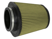 Load image into Gallery viewer, aFe Magnum FLOW Pro GUARD 7 Replacement Air Filter 4.5 F / (9x7.5) B / (6.75 x 5.5) T (Inv) / 9in. H - 72-91127