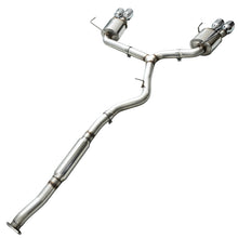 Load image into Gallery viewer, AWE Tuning 2015+ Subaru WRX VA Sedan Touring Edition Exhaust - Chrome Silver Tips (102mm) - 3015-42098