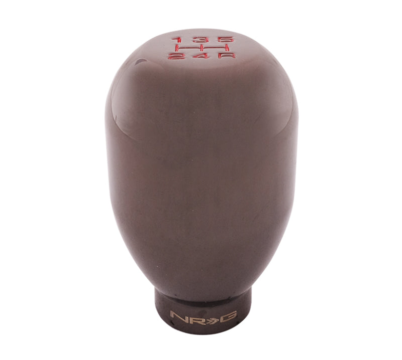 NRG Universal Shift Knob 42mm - Heavy Weight 480G / 1.1Lbs. - Black Chrome (5 Speed) - SK-100B/CH-W