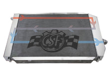Load image into Gallery viewer, CSF Universal Triple Pass Dual Core Radiator w/AN Fittings - 8023