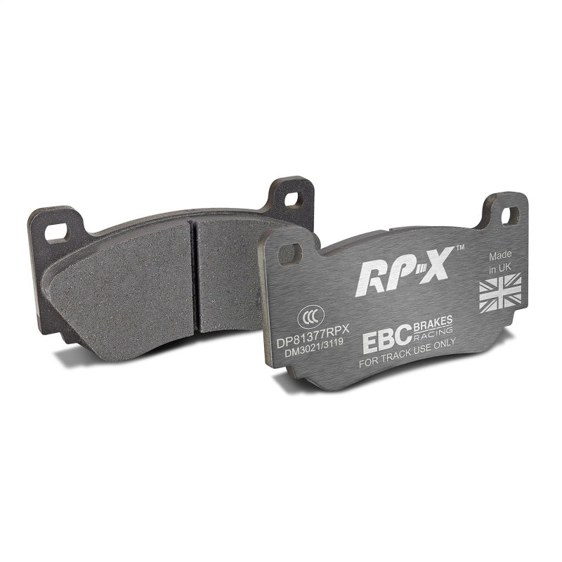 EBC Racing 08-11 Lotus Exige 1.8L Supercharged (240) RP-X Front Brake Pads - DP81377RPX