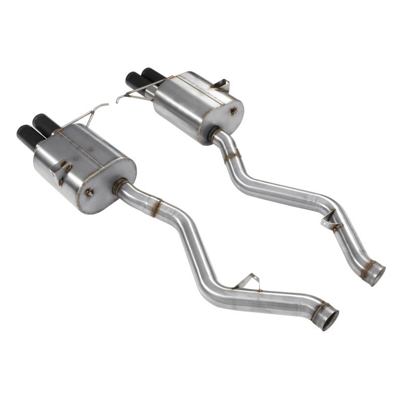 Dinan 08-13 BMW M3 (E92/E93) Free Flow Axleback Exhaust System - Black Tips - D660-0027