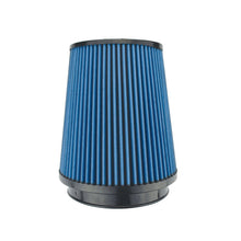Load image into Gallery viewer, Injen NanoWeb Dry Air Filter 5.00in Inlet w/ShurLok 6.50in Base/ 5.00in Top w/ Barb Fitting - X-1099-BB