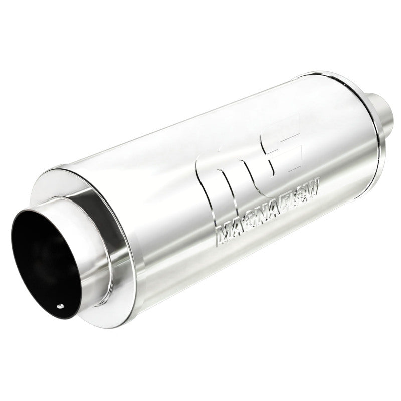 MagnaFlow Muffler W/Tip Mag SS 14X6X6 2.25/4. - 14846