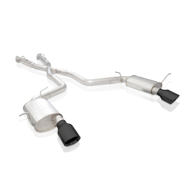 Stainless Works 18-19 Dodge Durango 6.4L Legend Catback Exhaust w/ Black Tips - DUR18CBL-B