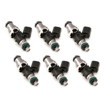Load image into Gallery viewer, Injector Dynamics 1340cc Injectors - 48mm Length - 14mm Grey Top - 14mm Lower O-Ring (Set of 6) - 1300.48.14.14.6