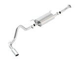 Borla 2016 Toyota Tacoma 3.5L V6 Auto 4DR CC SB S-Type 2.5in Single Left Rear Exit 4in Tip Exhaust - 140680
