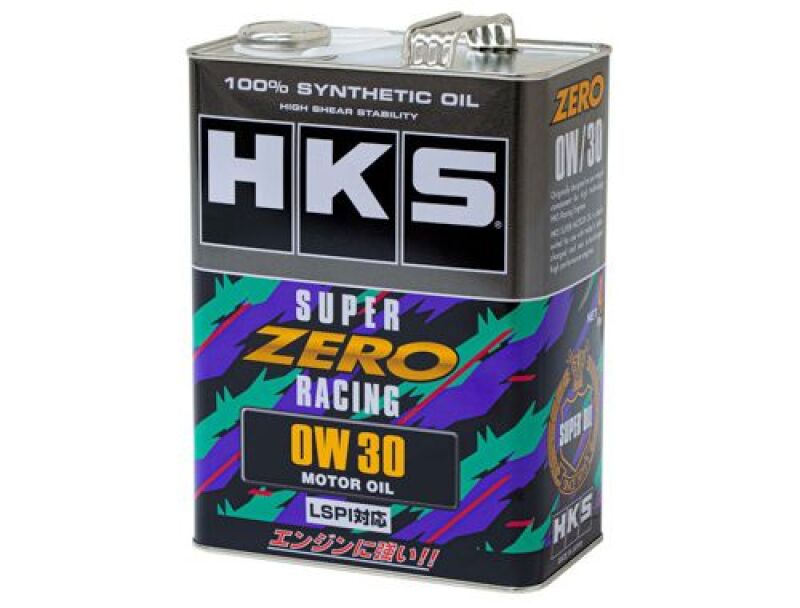 HKS SUPER ZERO RACING 0W-30 4L - 52001-AK158
